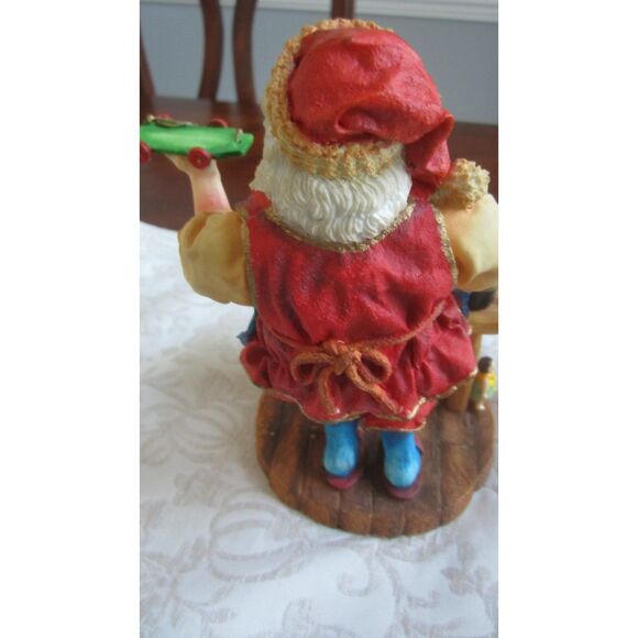 Dept 56 "In The Spirit" Santa Claus Toy Maker Workshop 1991 Excellent condition - Picture 4 of 5
